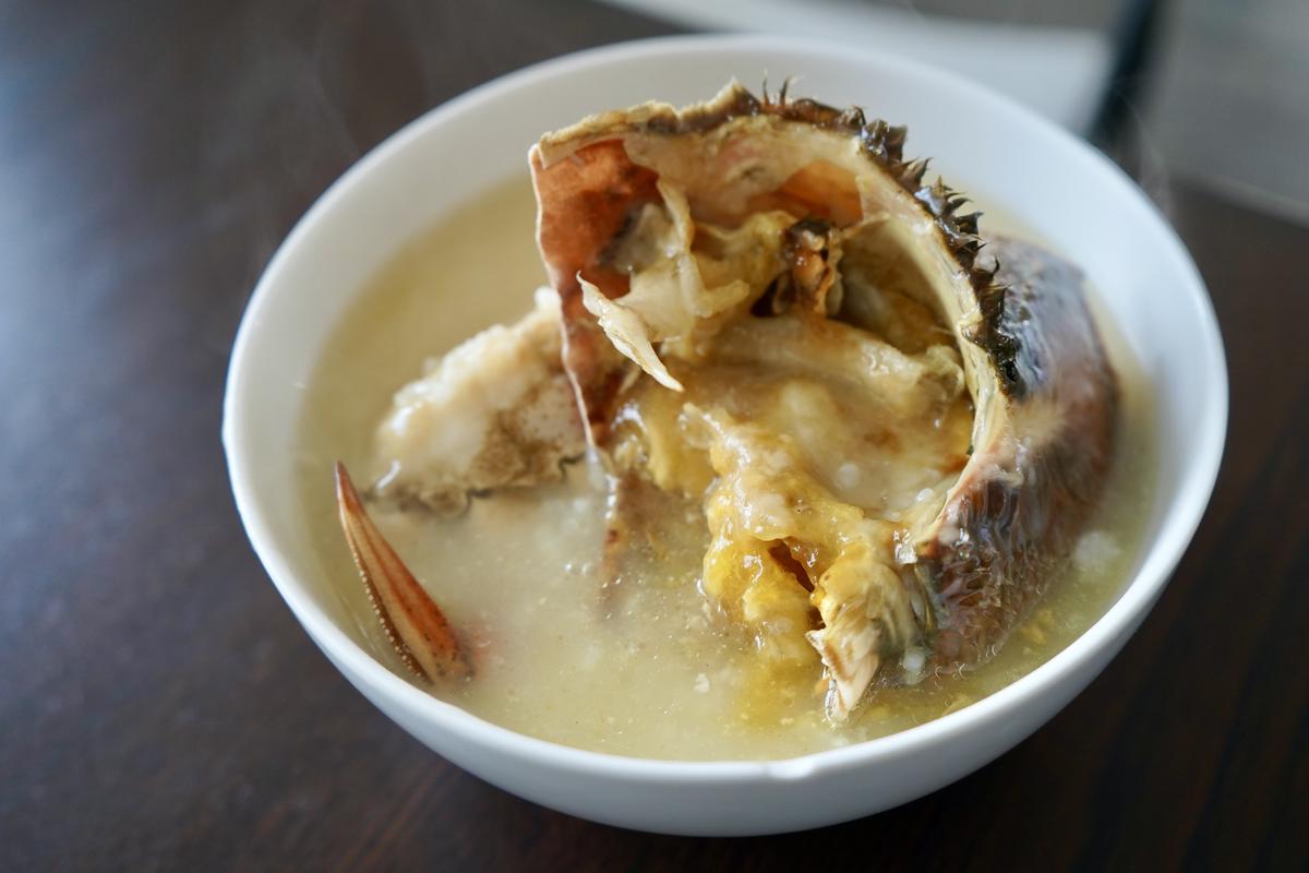 Porridge with Crab